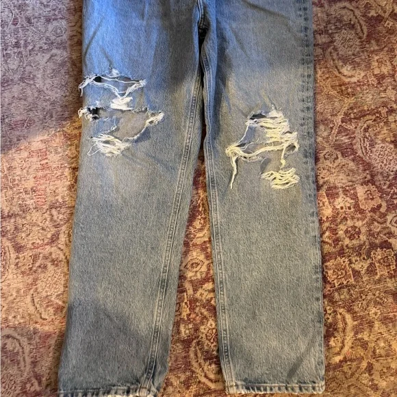 AGOLDE high rise tapered Wander Jeans NWT